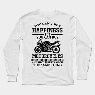 "You Can't Buy Happiness" Long Sleeve T-Shirt